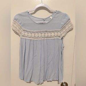 Blue summer top